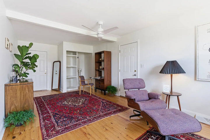 Vintage Persian Bakhtiari Rug Handwoven