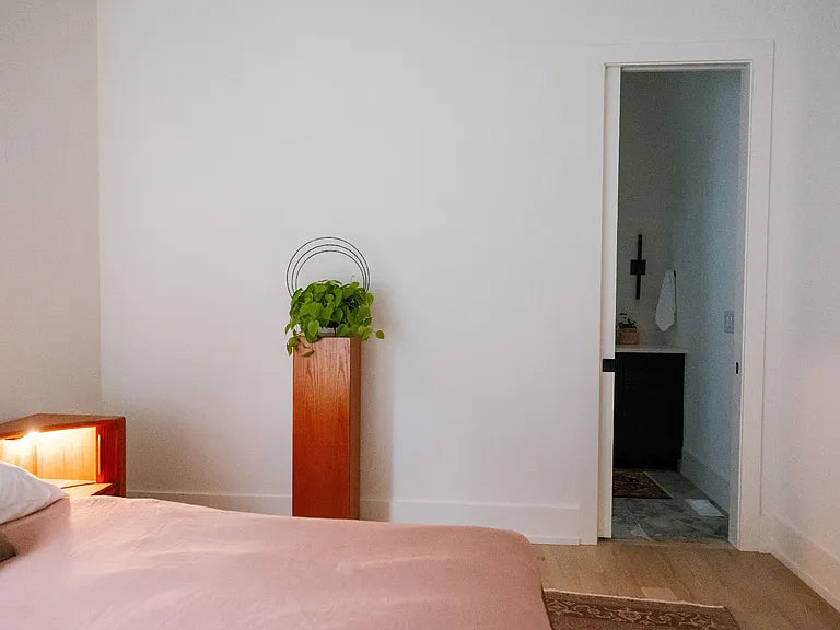 Tall Teak Pedestal