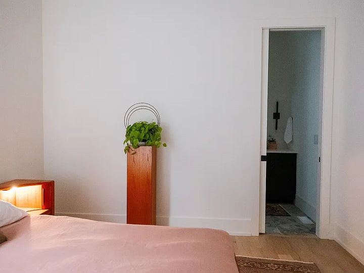 Tall Teak Pedestal