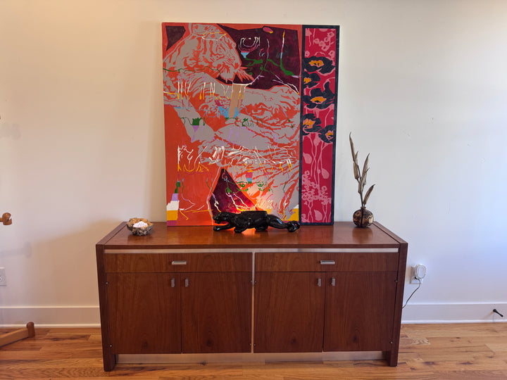 Milo Baughman mor Founders Vintage Credenza