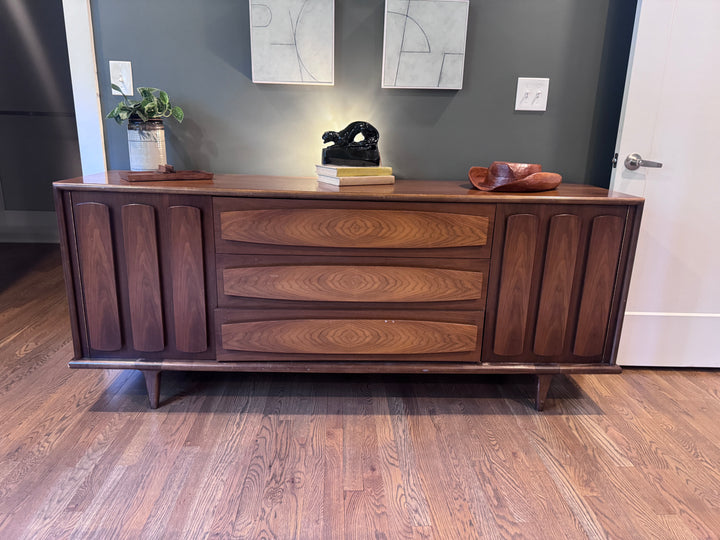 Mid-Century Modern Nine Drawer Dresser