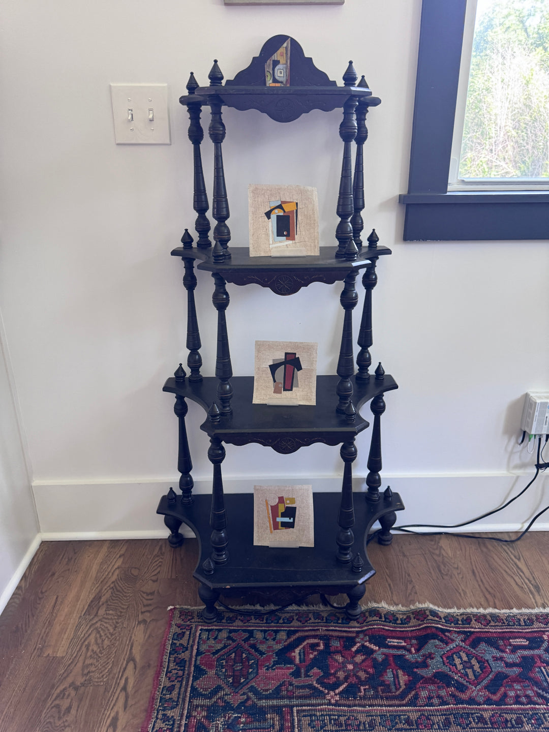 Antique Tiered Shelf