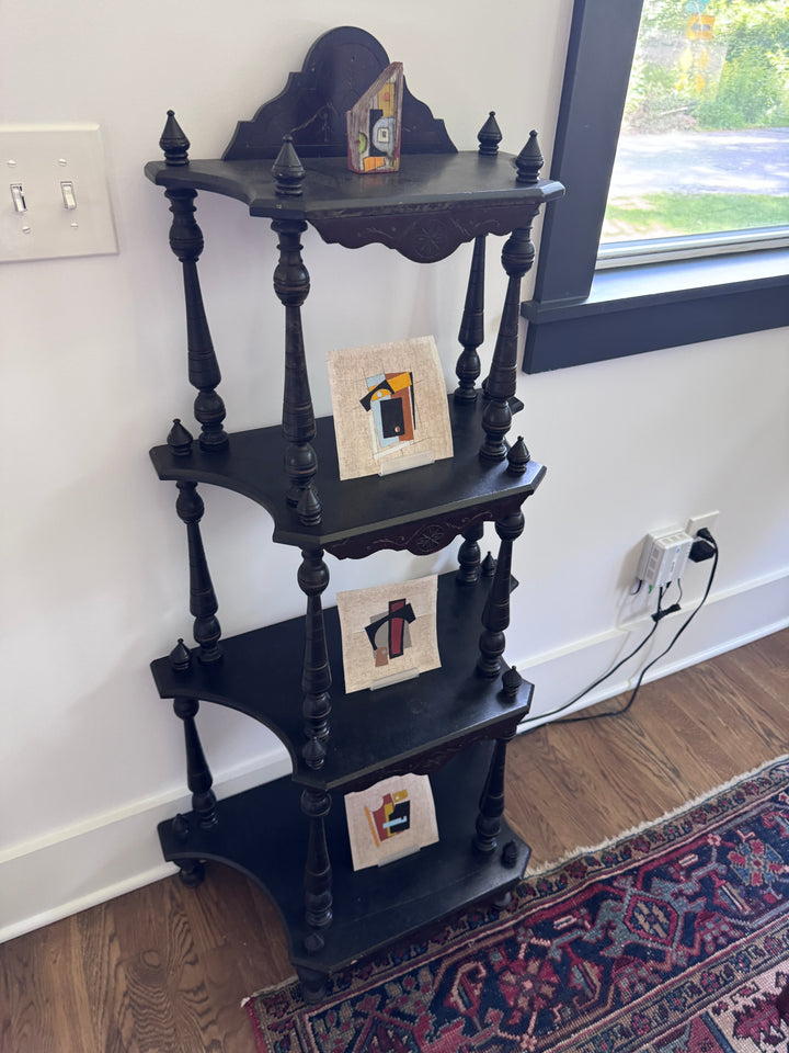 Antique Tiered Shelf