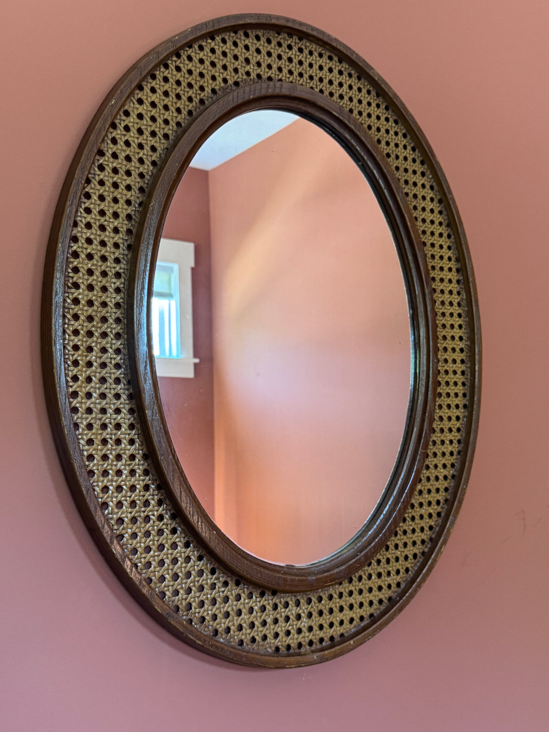 Vintage Round Mirror