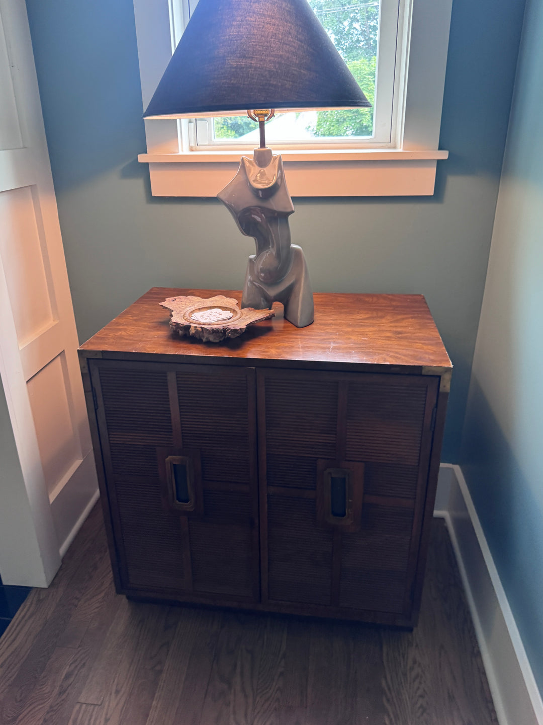 Mid-Century Modern Cabinet Side Table