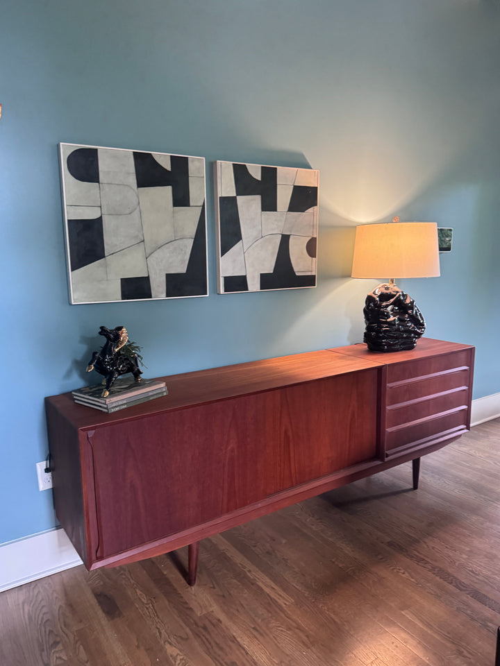 Mid-Century Modern Teak Credenza