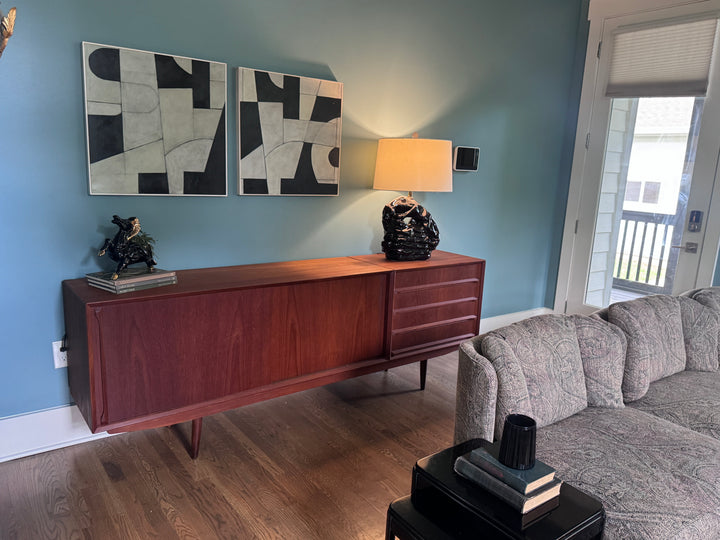 Mid-Century Modern Teak Credenza