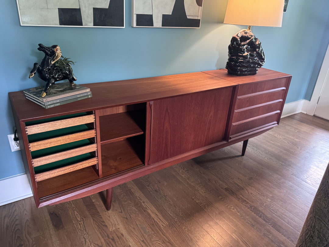 Mid-Century Modern Teak Credenza
