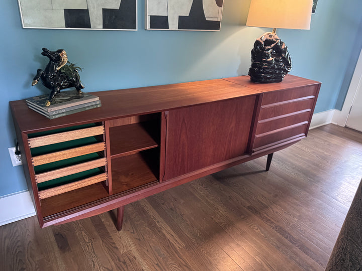 Mid-Century Modern Teak Credenza