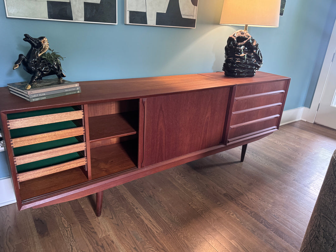 Mid-Century Modern Teak Credenza