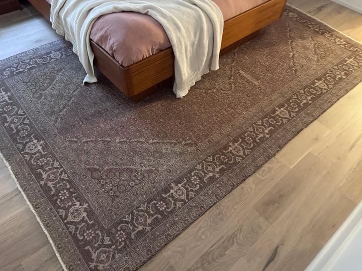 Vintage Tabriz Area Rug 6 x 8