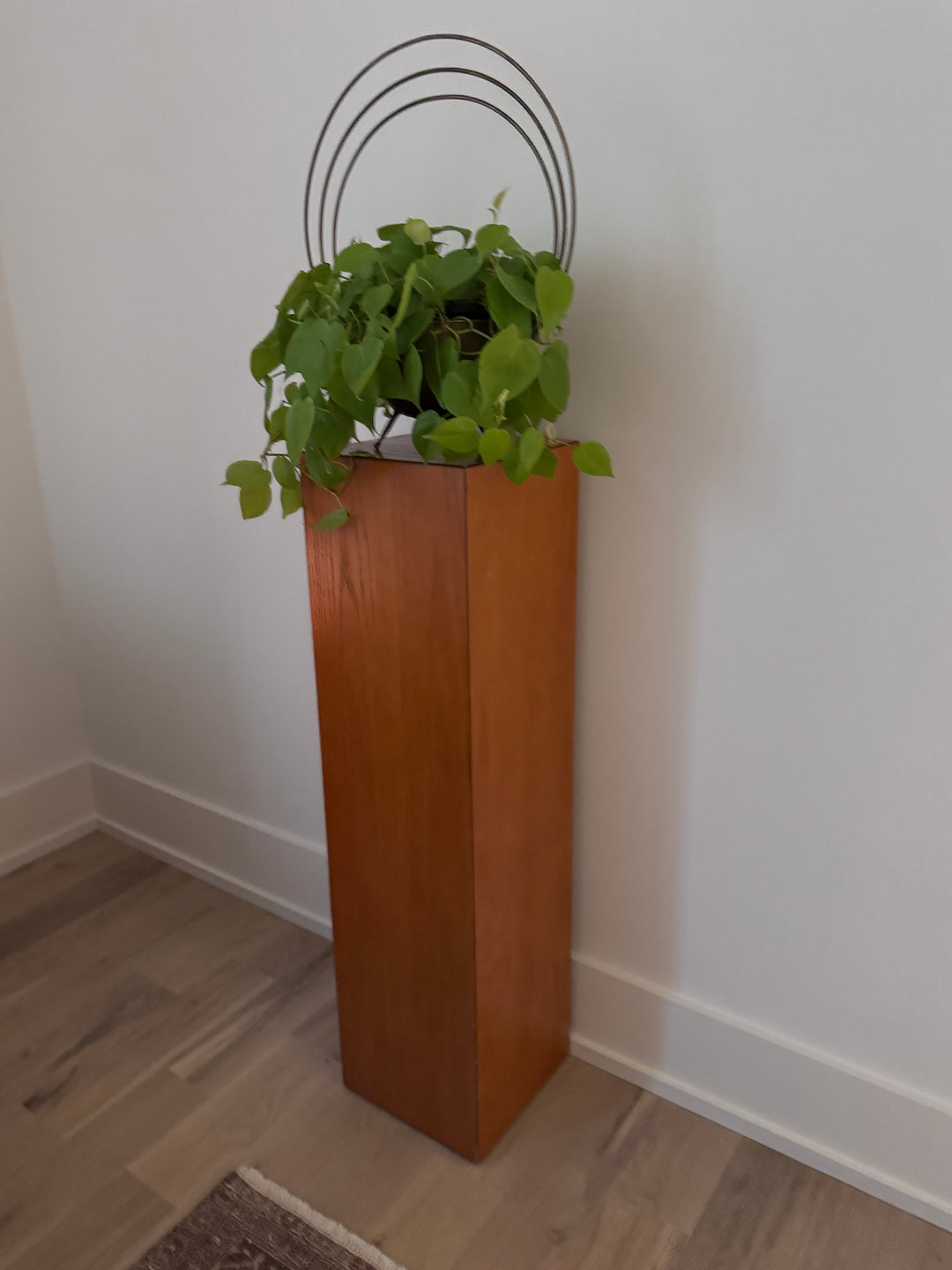 Tall Teak Pedestal