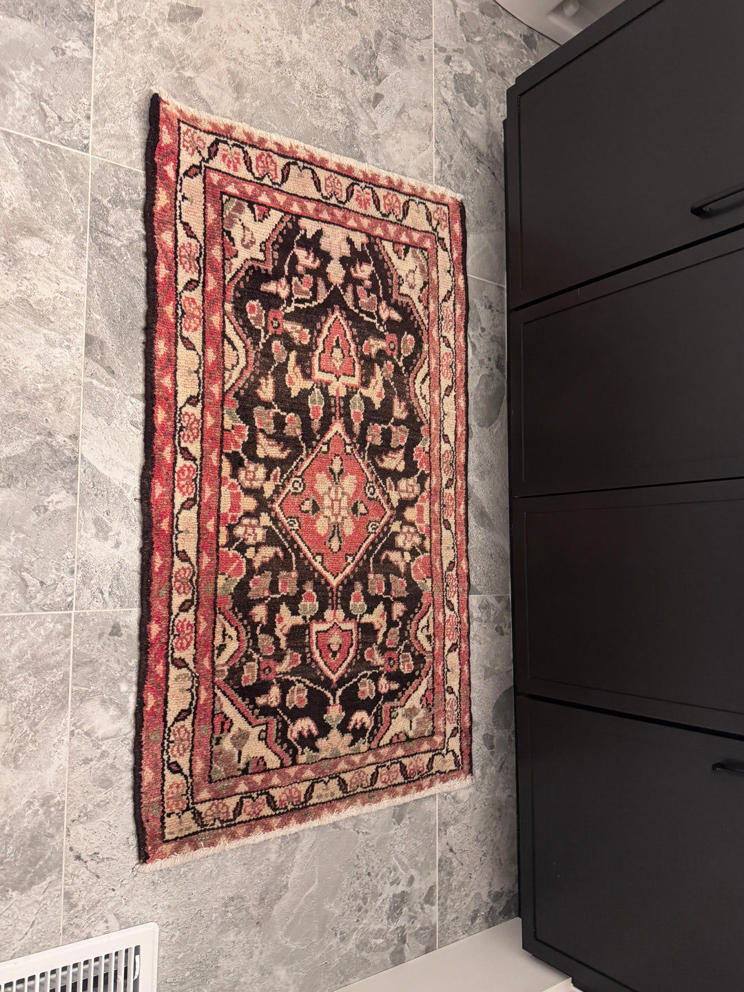 Hamadani Persian Area Rug 2ft x 3.6ft