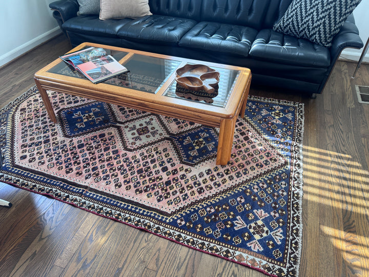 Vintage Afshar Persian Area Rug 3.10 x 5.8