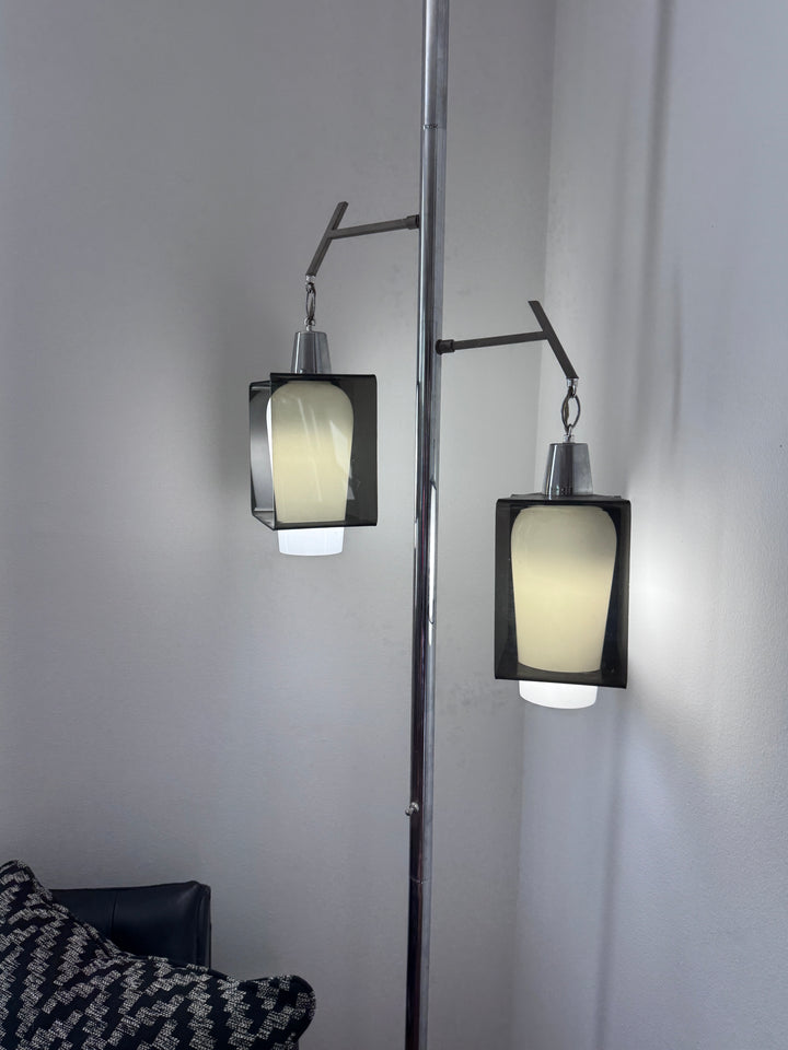Mid-Century Modern Tension Pole Lamp