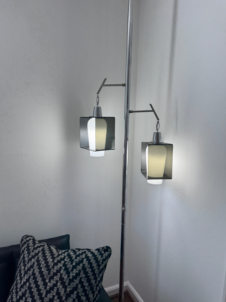 Mid-Century Modern Tension Pole Lamp