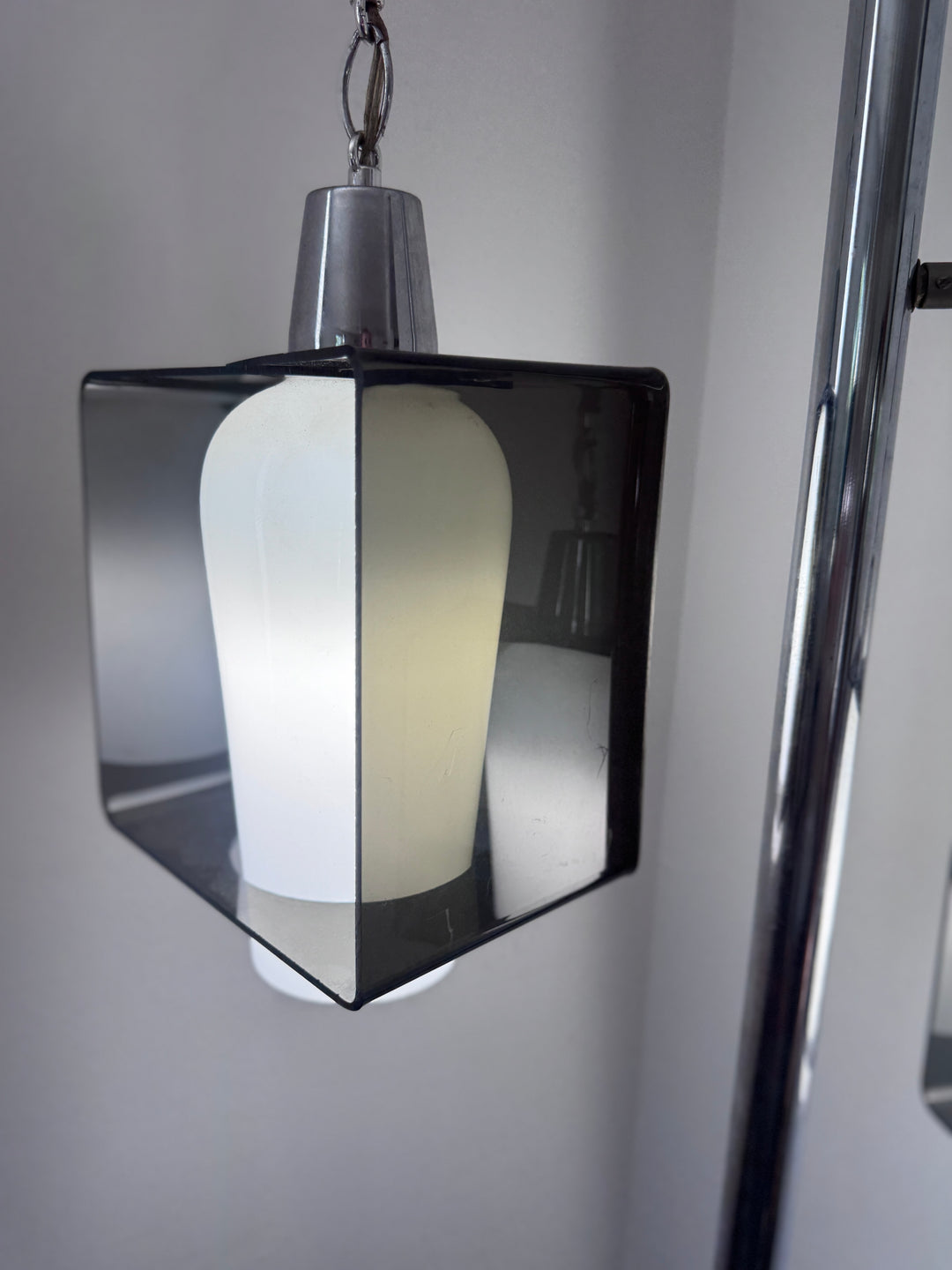 Mid-Century Modern Tension Pole Lamp