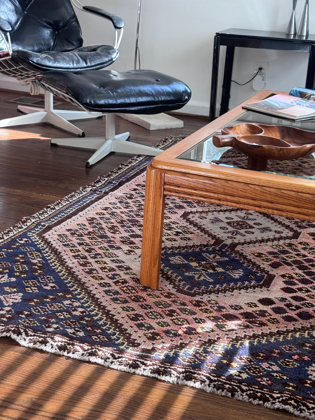 Vintage Afshar Persian Area Rug 3.10 x 5.8