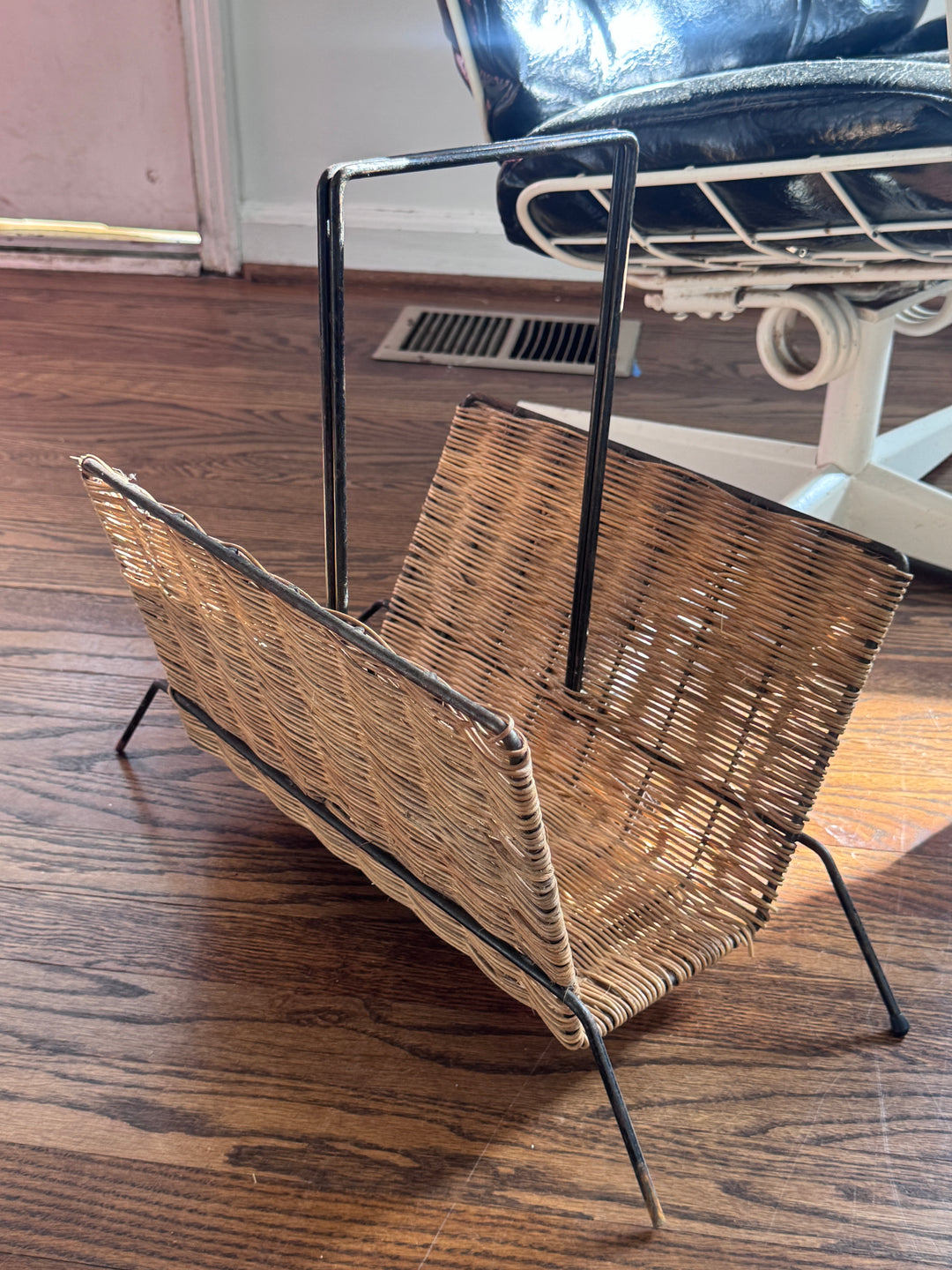 Vintage Magazine Holder