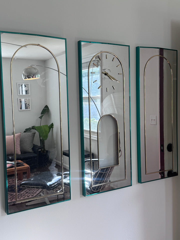 Mid-Century Modern Tri Mirror Set