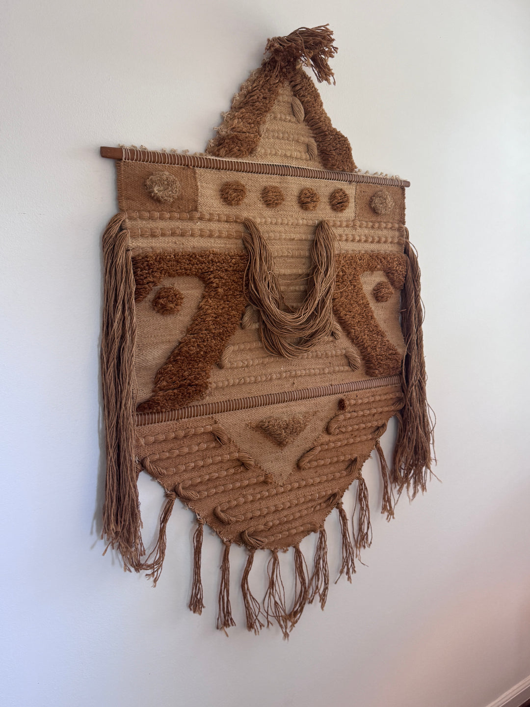 Vintage Done Freedman Woven Wall Tapestry