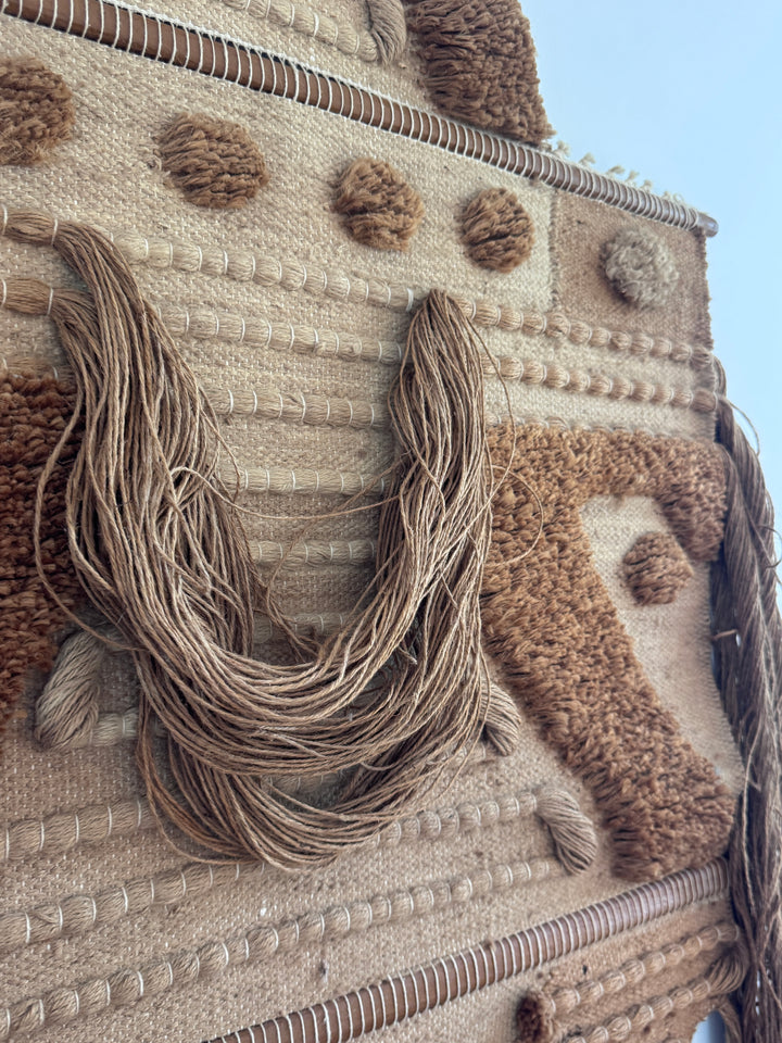 Vintage Done Freedman Woven Wall Tapestry