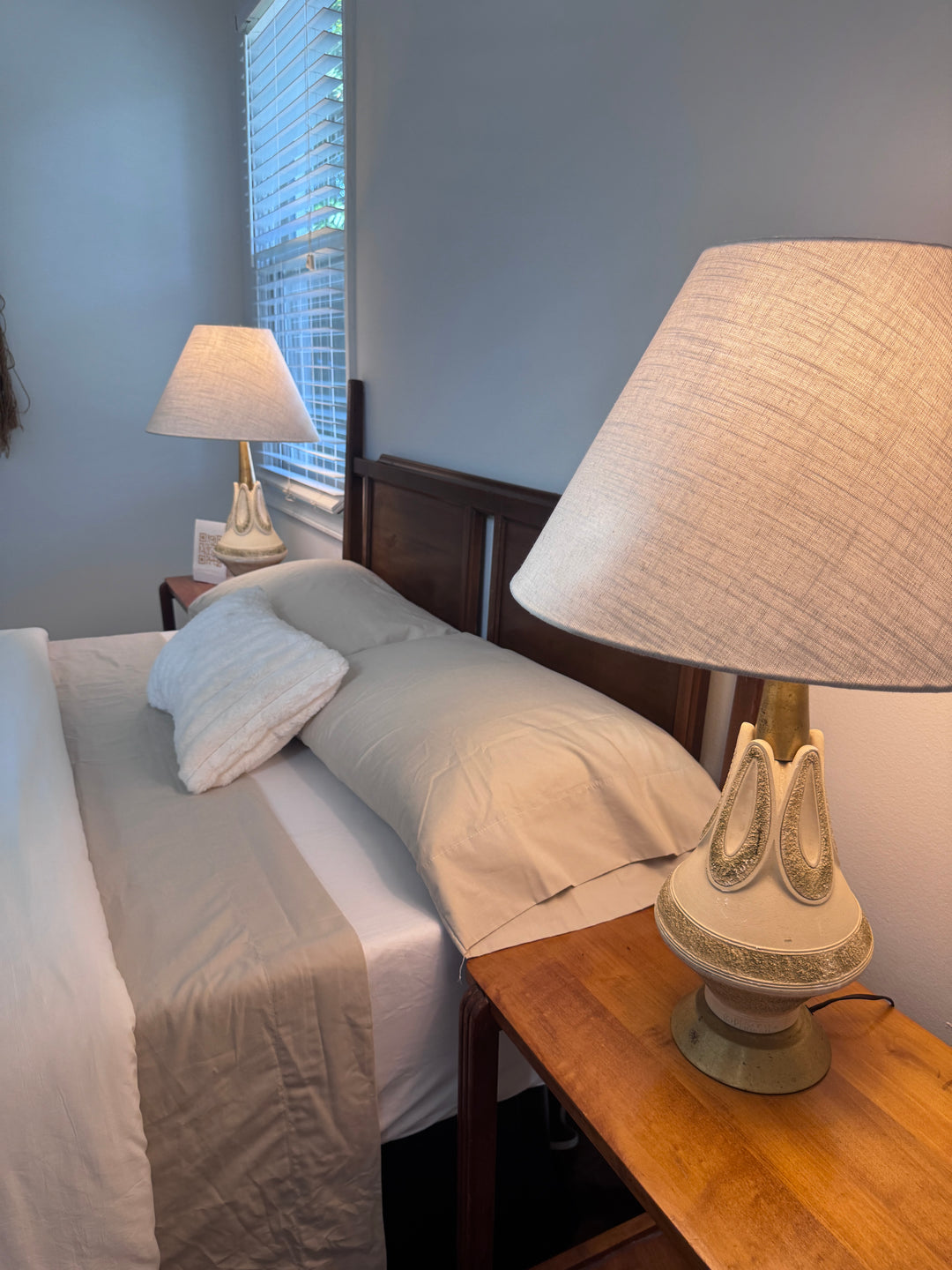 MId-Century Modern Table Lamps (price for pair)