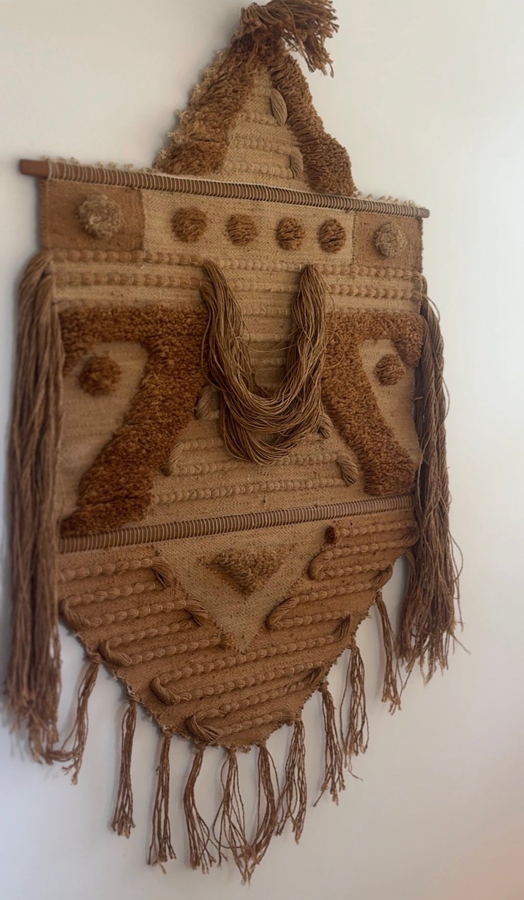 Vintage Done Freedman Woven Wall Tapestry