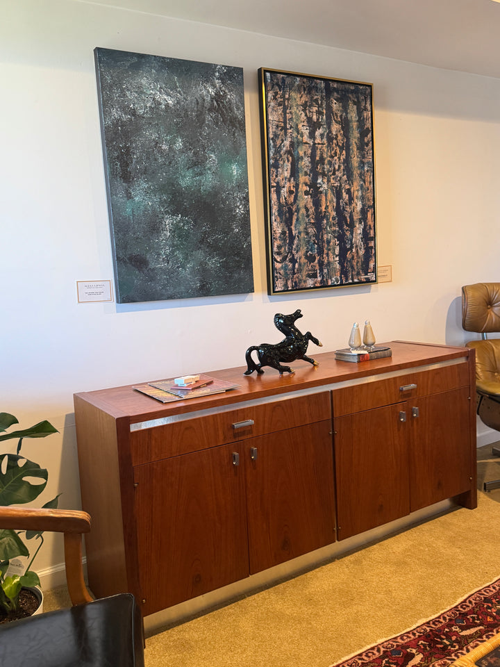 Milo Baughman mor Founders Vintage Credenza