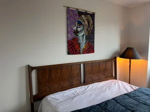 Mid-Century Modern King Brasilia Headboard