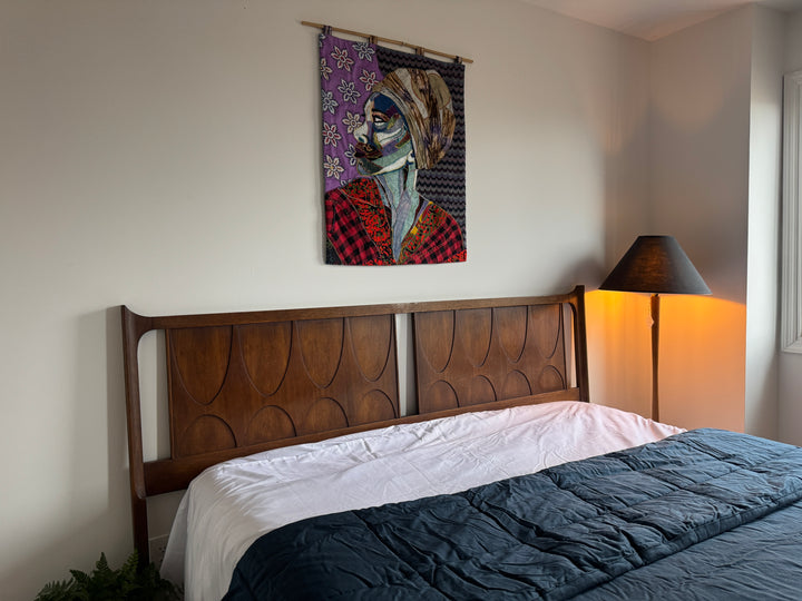 Mid-Century Modern King Brasilia Headboard