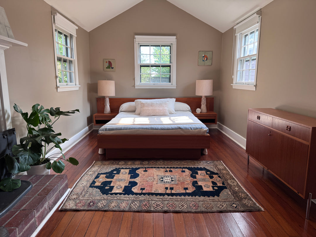 Vintage Sumac Area Rug 4 x 6