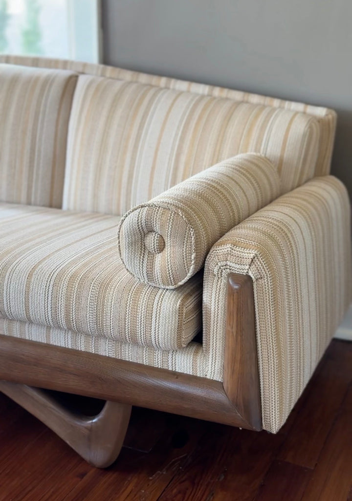 Mid-Century Modern Fully Refurbished Sofa by "Schweiger Industries"