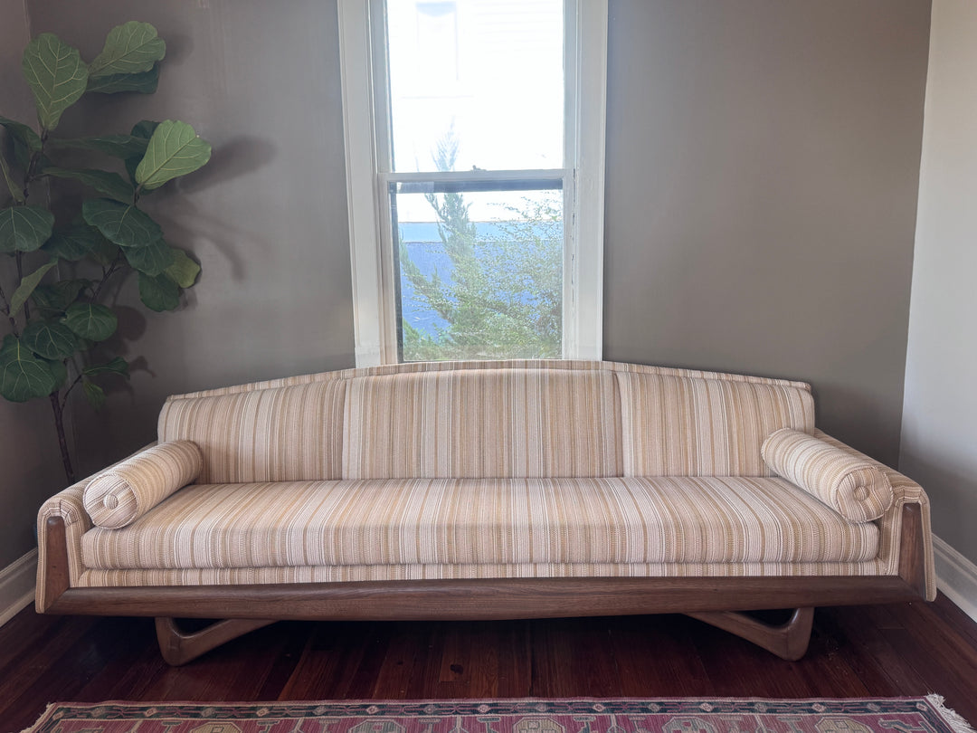 Mid-Century Modern Fully Refurbished Sofa by "Schweiger Industries"