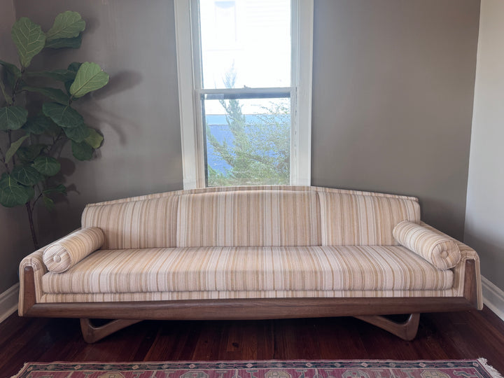 Mid-Century Modern Fully Refurbished Sofa by "Schweiger Industries"
