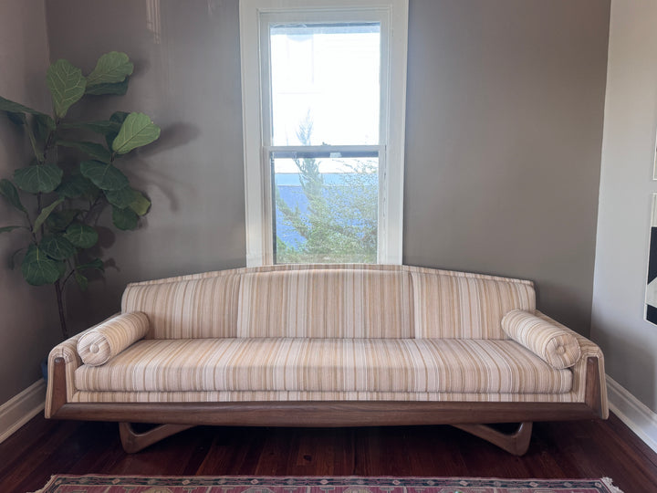 Mid-Century Modern Fully Refurbished Sofa by "Schweiger Industries"
