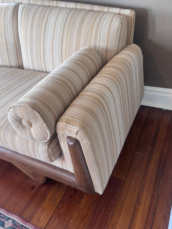 Mid-Century Modern Fully Refurbished Sofa by "Schweiger Industries"