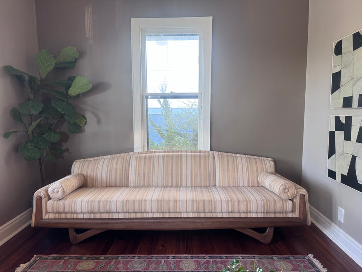 Mid-Century Modern Fully Refurbished Sofa by "Schweiger Industries"