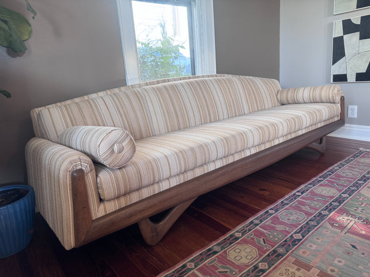 Mid-Century Modern Fully Refurbished Sofa by "Schweiger Industries"