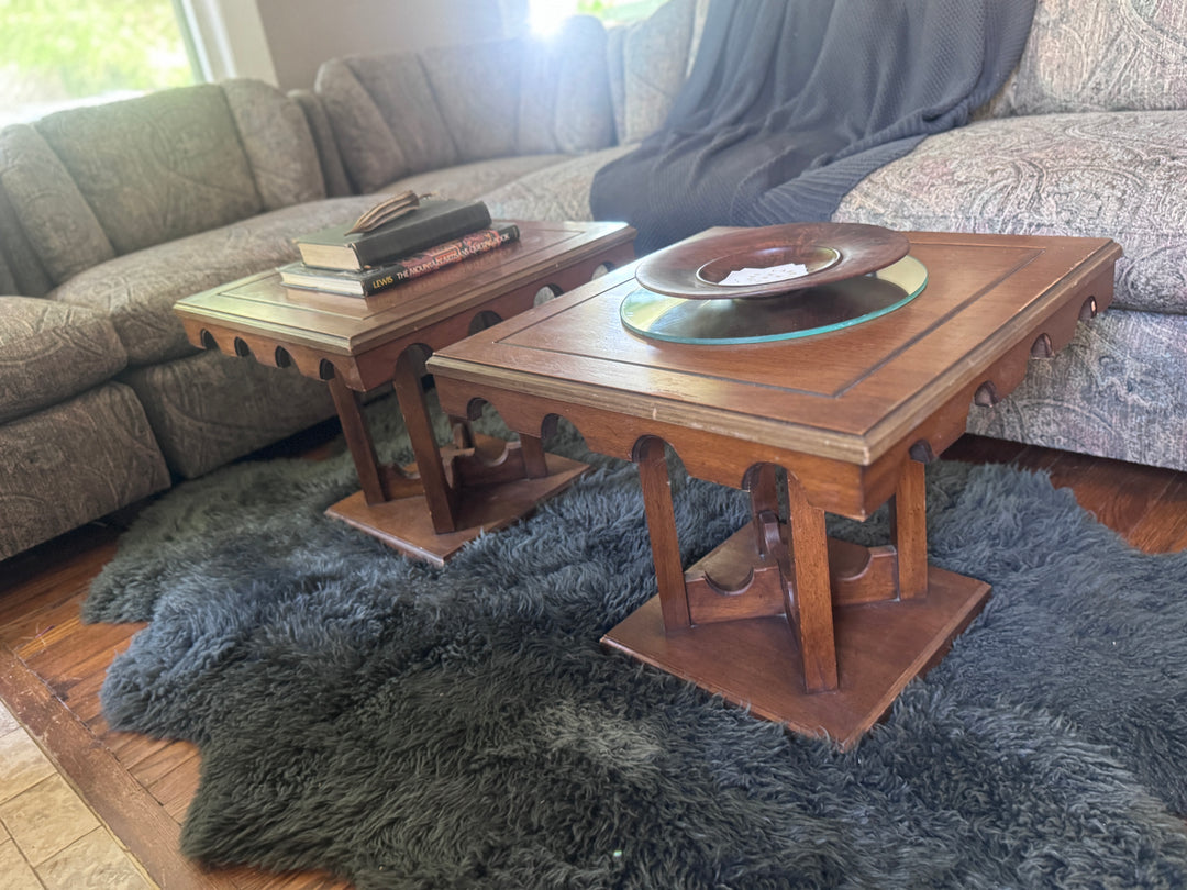 Vintage Side Table Coffee Tables by &