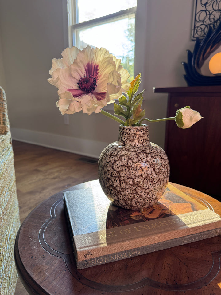 Pair of Mid-Century Round Side Tables (price for pair)