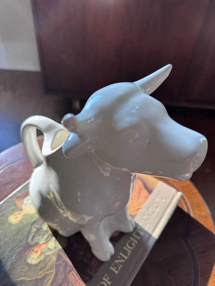 Glass Cow Pitcher