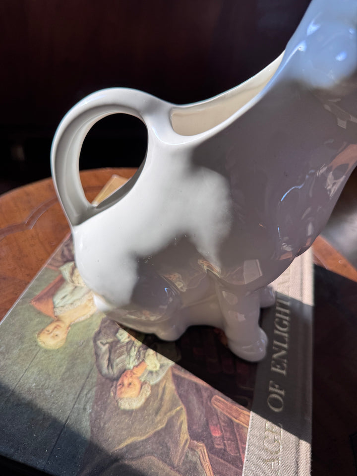 Glass Cow Pitcher