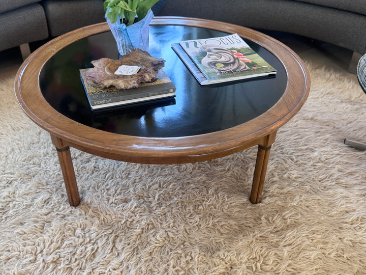 Vintage Round Coffee Table by &