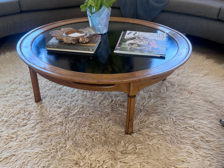 Vintage Round Coffee Table by &