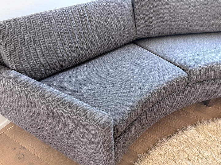 Vintage Milo Baughman Curved Sectional