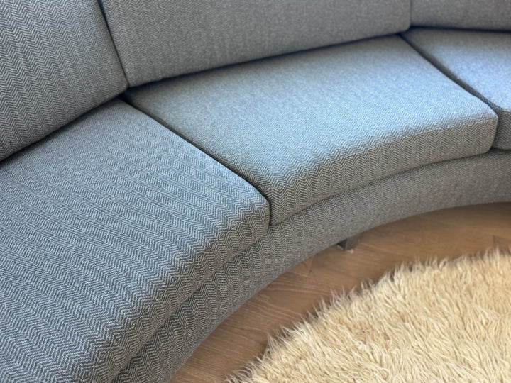 Vintage Milo Baughman Curved Sectional