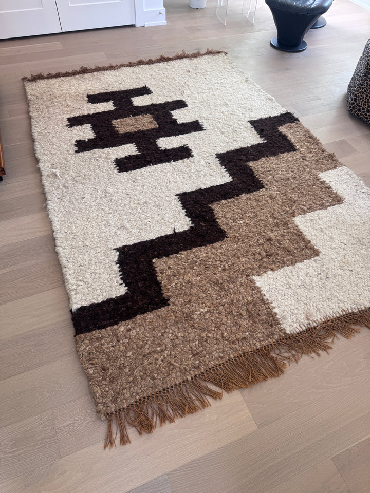 Vintage Wool Tapestry Area Rug