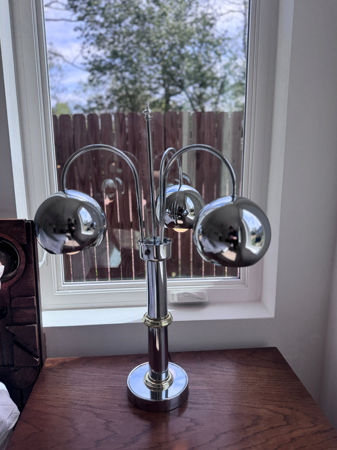 Vintage Space Age Pair of Lamps (price for pair)