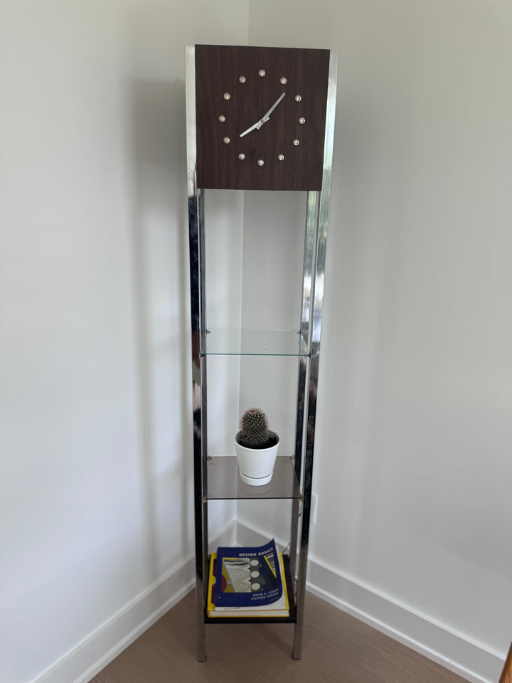 Mid-Century Modern Floor Clock